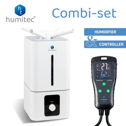 Humitec® Combi set: Luchtbevochtiger 15 liter + Controller