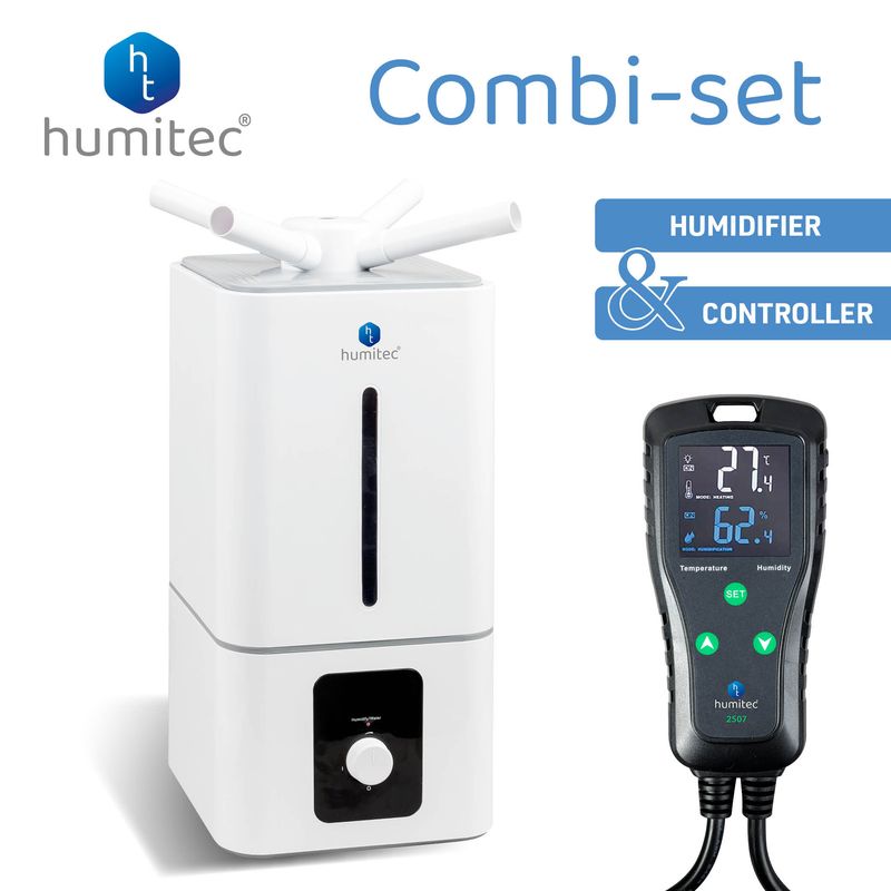 Humitec® Combi set: Luchtbevochtiger 15 liter + Controller – miniatuur 2