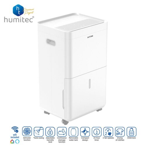HTW Luftentfeuchter 20 Liter pro 24 h mit WLAN - Miniaturbild 2