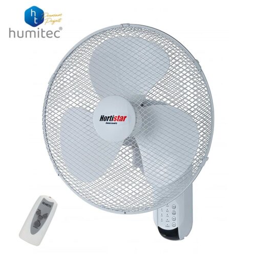 Hortistar Wandventilator 40cm – 50W + Remote